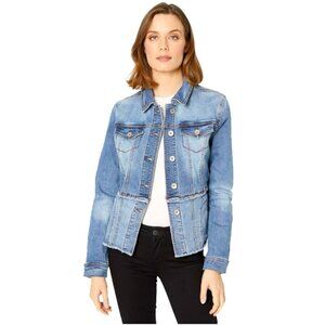 TRIBAL Denim Jean Jacket Size XS
